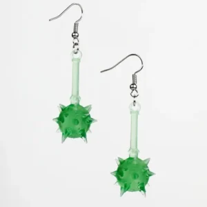 Spikey Ball Mace Earrings